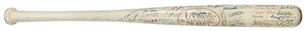 Baseball Hall Of Famers & Legends Multi Signed Oversized Babe Ruth Model Louisville Slugger With 62 Signatures Including Williams, Berra & Mays (Beckett)